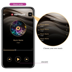 Pretty Love - Télécommande Jayleen Vibrator App Violet